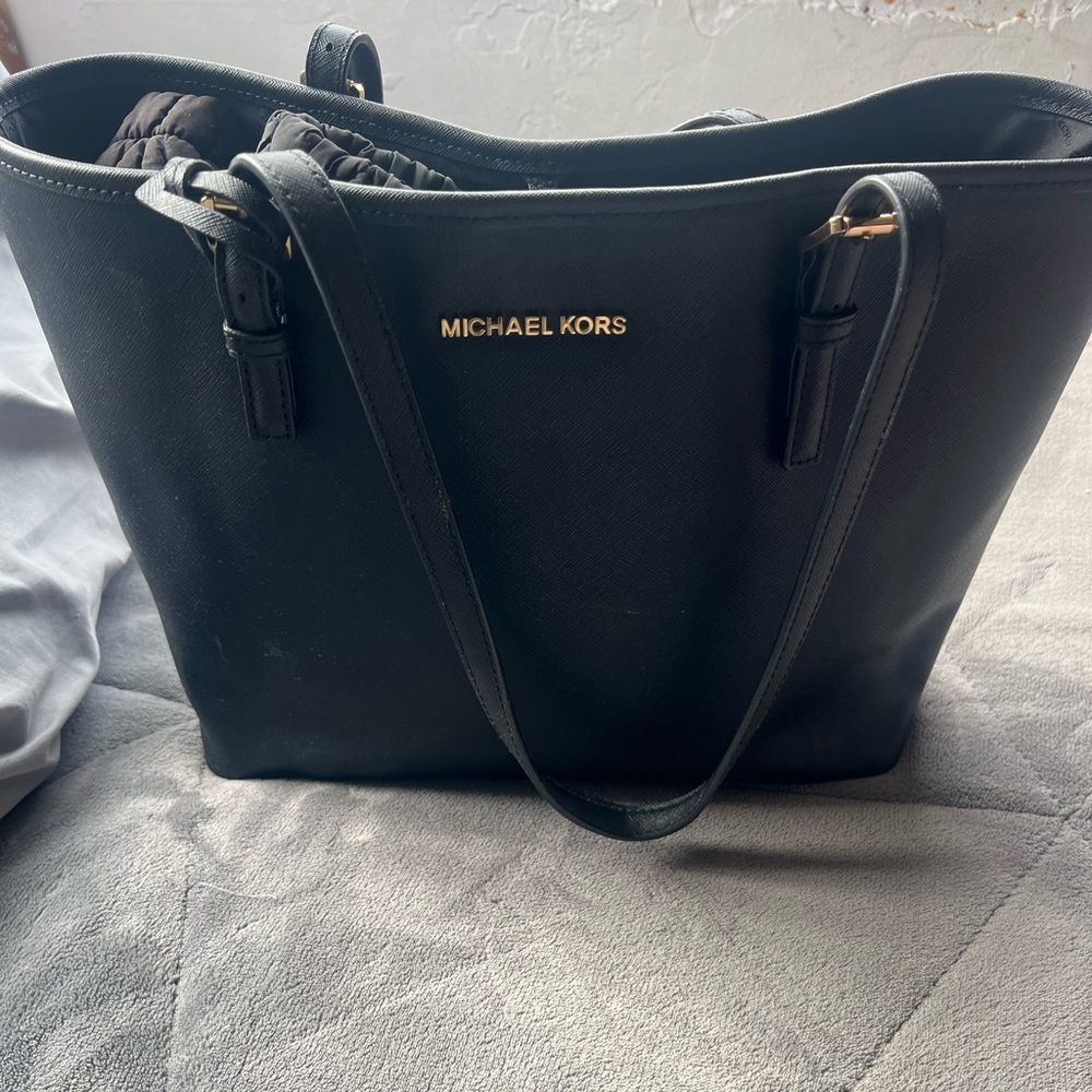 Black Michael Kors handbag